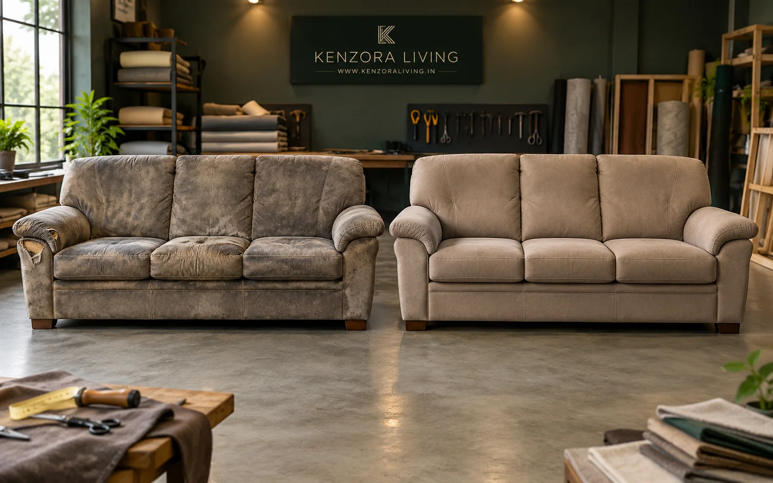 Sofa Repair Service by Kenzora Living in Shivamogga