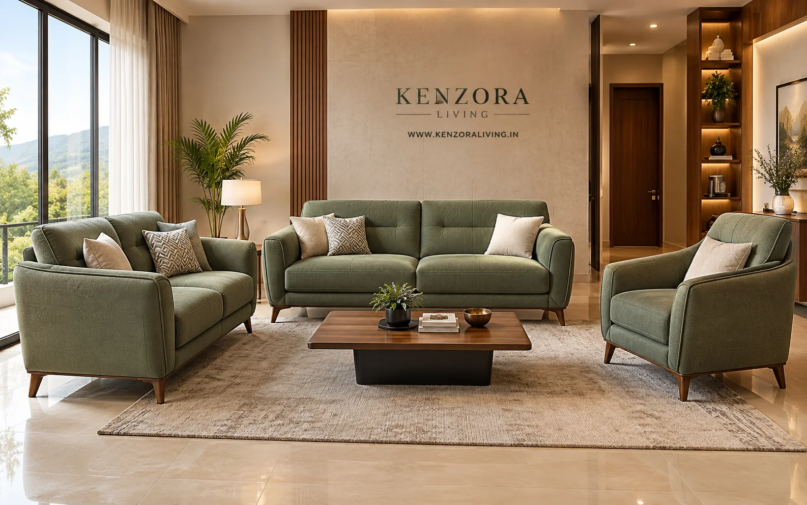 Sofa Sets manufactured by Kenzora Living in Shivamogga