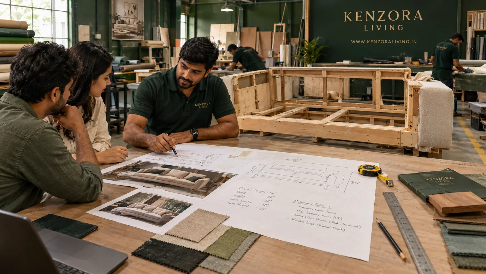 kenzora living sofa design workshop