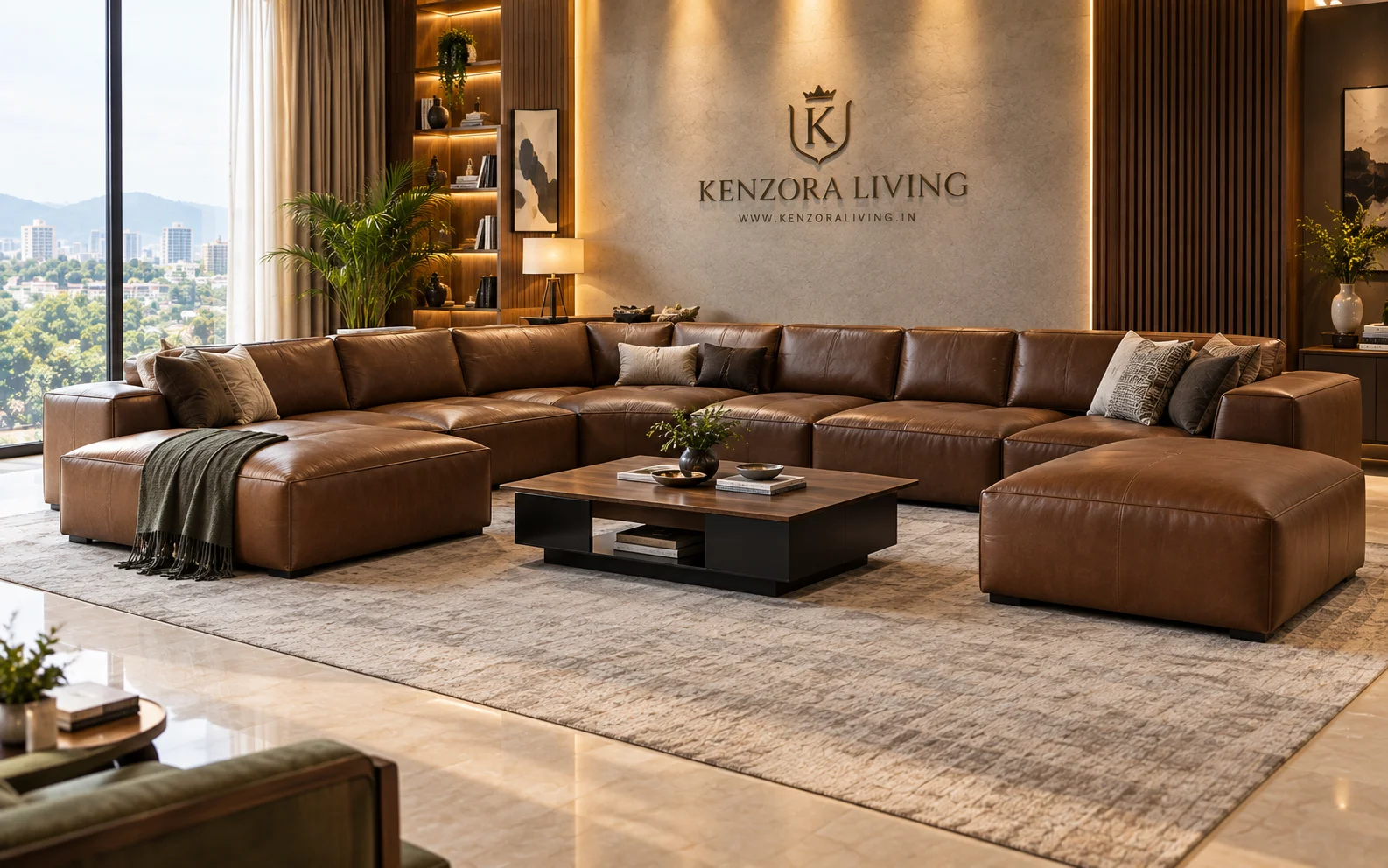 Sectional Sofas manufactured by Kenzora Living in Shivamogga