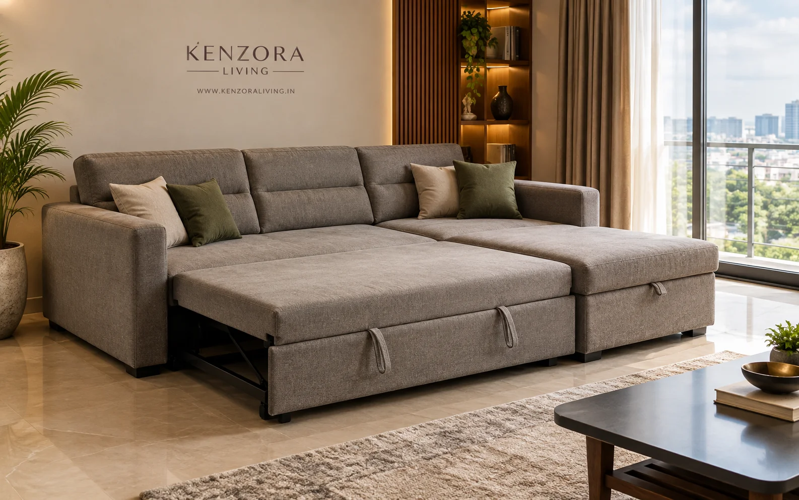 Sofa-Cum-Beds manufactured by Kenzora Living in Shivamogga