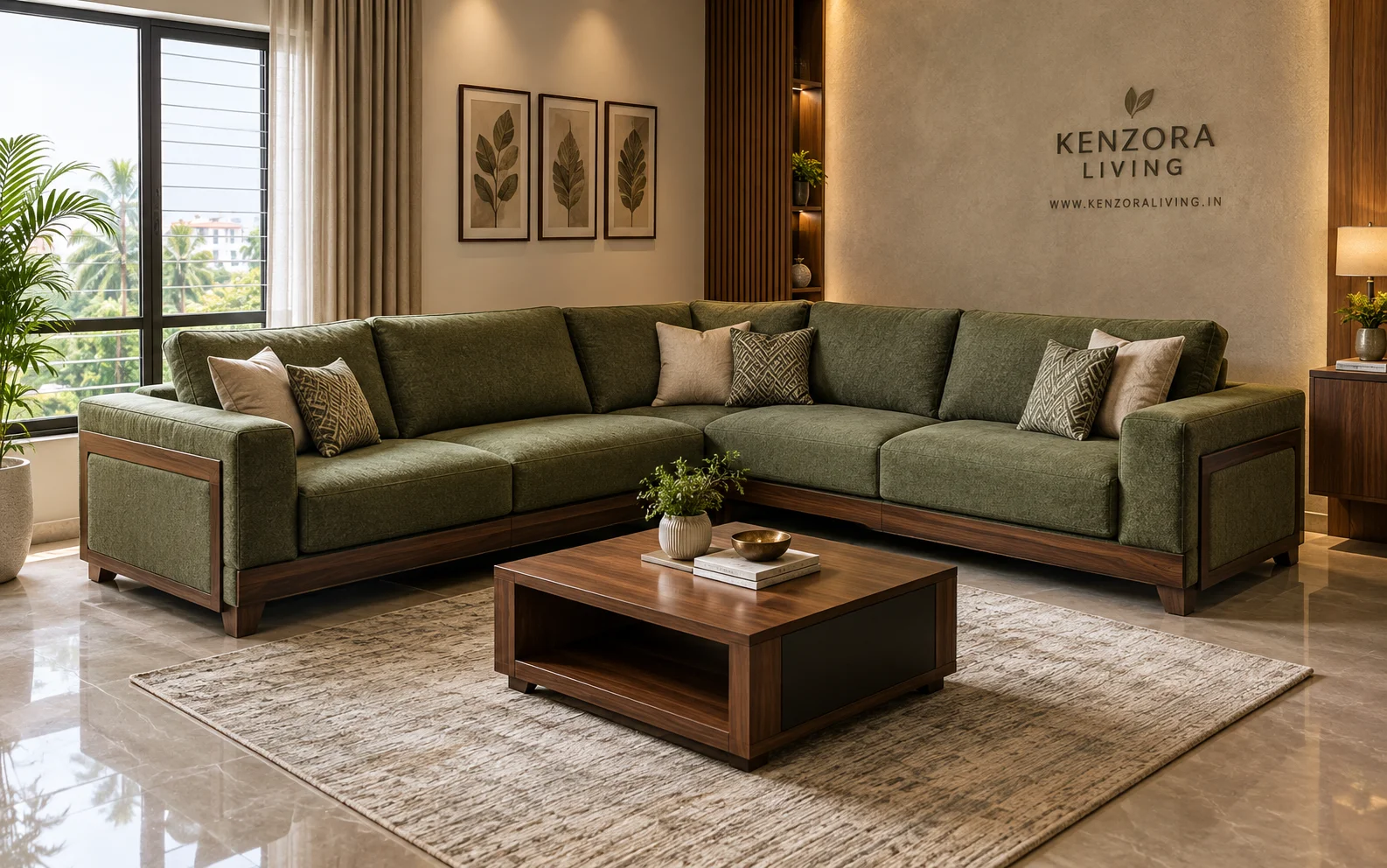 Corner Sofas manufactured by Kenzora Living in Shivamogga