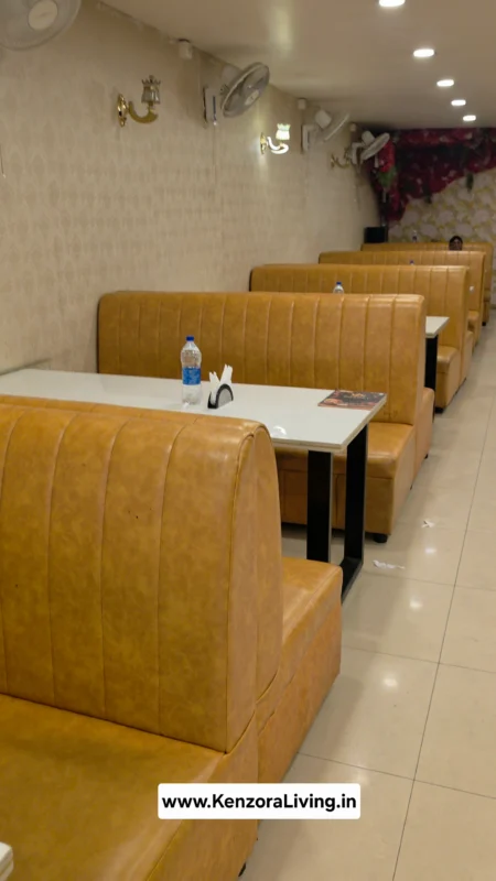 yellow jindal leatherette seating